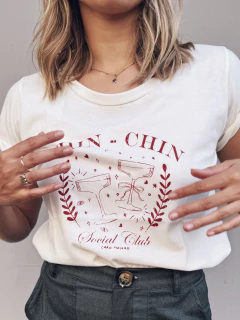 Remera Chin Chin Estampa Roja en internet