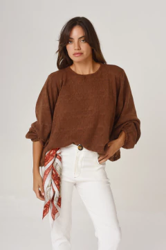 Sweater Catamarca Marrón - comprar online