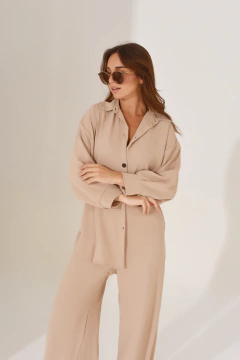 Camisa Sintra Beige - comprar online