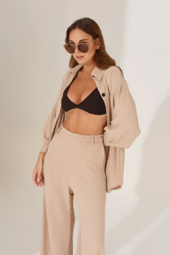 Camisa Sintra Beige en internet