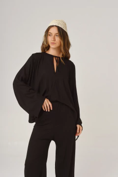Blusa Francisca Negra - Caro Madero