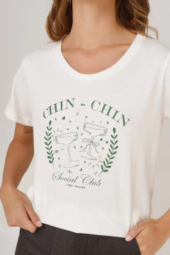 Remera Chin Chin Estampa Verde