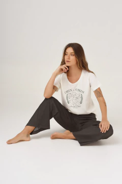 Remera Chin Chin Estampa Verde - tienda online