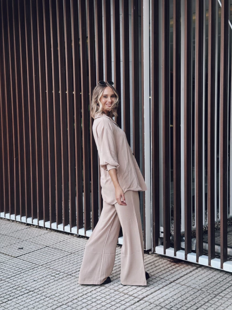 Camisa Sintra Beige - comprar online