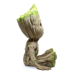 Baby Groot Sentado Figura Impresa En 3d Excelente 25cm en internet