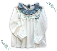 REMERA ESTABLO CELESTE - comprar online