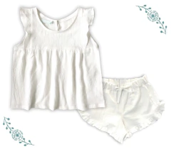 SHORT RIAD BLANCO - comprar online