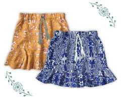 POLLERA KASBAH AZUL en internet