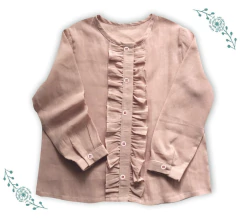 CAMISA PANDERETA ROSA - comprar online