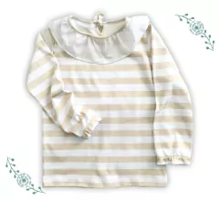 REMERA PIÑA BEIGE