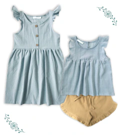 VESTIDO SOUK CELESTE - comprar online