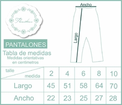 PANTALÓN CETARA AQUA - Florentine - Tienda Online
