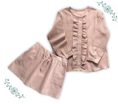 CAMISA PANDERETA ROSA - Florentine - Tienda Online