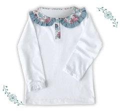 REMERA MANDOLINA BLANCA