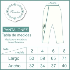 PANTALON CINNAMON AZUL - tienda online