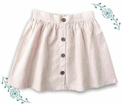 POLLERA HARBOUR RAYAS ROSA