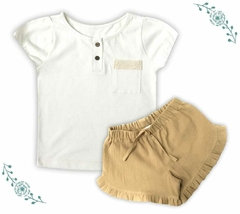 REMERA HAMPTONS NATURAL - comprar online
