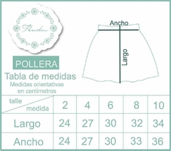 POLLERA GALLINA CANELA - tienda online