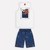 Conjunto Estampa Jogos Branco Kyly - comprar online
