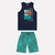 Conjunto Estampa Jogos Azul Kyly