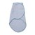 Cueiro Swaddle Ajustável 70cm X 52cm Azul Mami