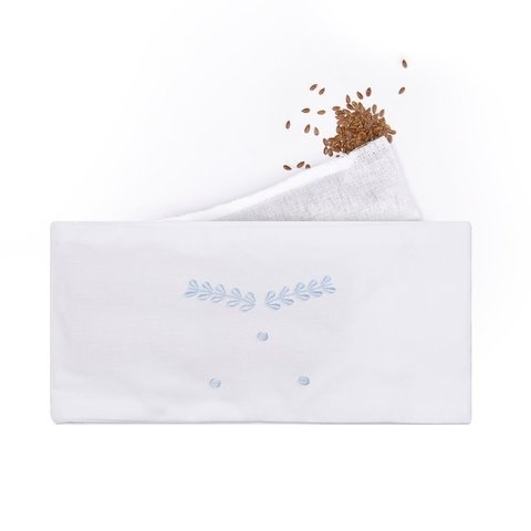 Cinta Térmica Abdominal Para Bebe Clássico Azul 70cm X 10cm Mami