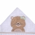 Imagem do Toalha De Banho Soft Papi Friends C/ Capuz Bordado 90Cm X 75Cm Oncinha Bia Papi