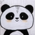 Toalha De Banho Soft Papi Friends C/ Capuz Bordado 90Cm X 75Cm Panda Papi - loja online