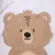 Imagem do Toalha De Banho Soft Papi Friends C/ Capuz Bordado 90Cm X 75Cm Urso Ted Papi