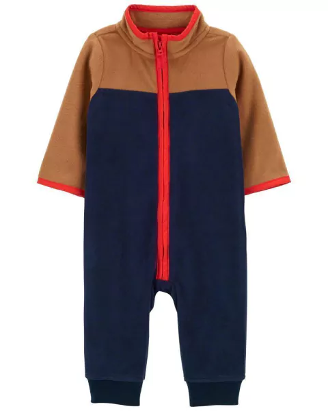 Macacão Fleece Colors Carter's