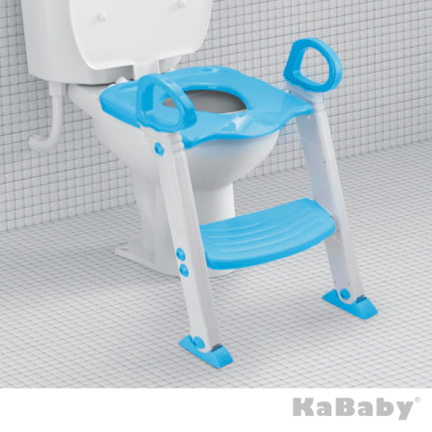 Redutor De Assento Com Escada Azul KaBaby