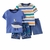 Conjunto Pijama 4 Peças Baleia Carter's
