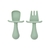 Kit Talher Silicone Verde Buba