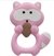 Mordedor De Silicone Guaxinim Rosa Buba