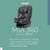 Cadeira para Auto 0-36kg Mia 360 Preta - Infanti na internet