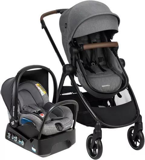 Travel System Anna³ Trio, Select Grey Maxi-Cosi