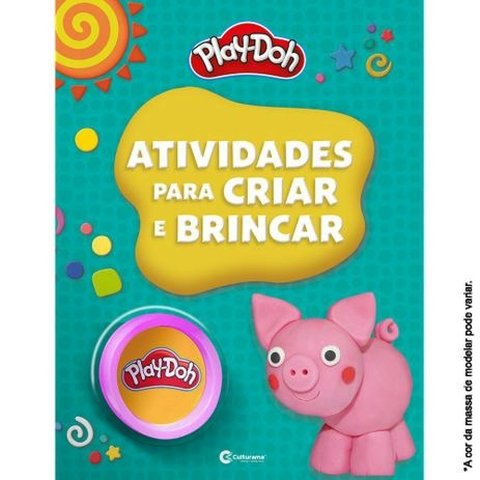 Atividades Livro Para Brincar e Treinar Play-Doh