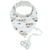 Babador Bandana Com Prendedor De Chupeta Gatinho Buba