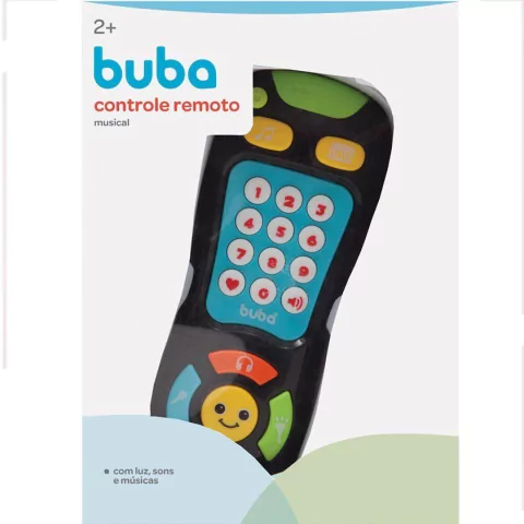 Brinquedo Controle Remoto Musical Buba