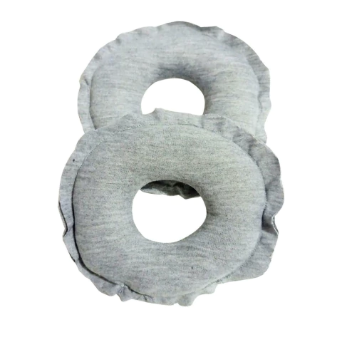 Conjunto de 2 Rosquinhas p/ Seios Cinza KaBaby