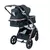 Carrinho Zoe Preto Cobre + Babê Conforto Grid - loja online