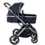 Carrinho Zoe Preto Cobre + Babê Conforto Grid