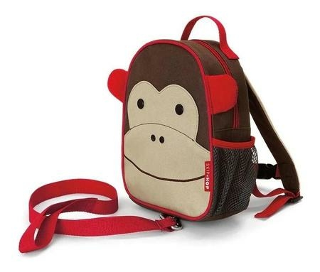 Mini Mochila Com Guia Zoo Macaco - Skip Hop