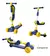 Patinete Infantil com Assento e Luz de Led KaBaby - comprar online
