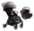 Carrinho Parcel Preto Carbon E Bebê Conforto I-snug - Joie