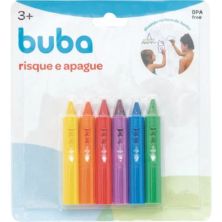 Brinquedo De Banho Risque E Apague Buba