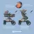 Carrinho de Bebê Travel System Anna³ Luxe Twillic Grey Maxi Cosi - Helô Imports