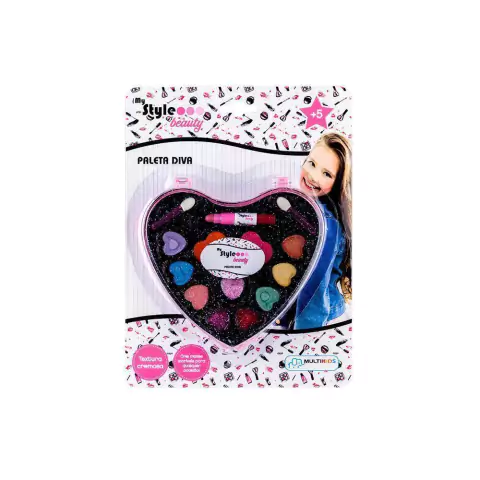Maquiagem My Style Paleta Diva Multikids