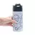 Garrafa Fresh Infantil Em Alumínio Com Canudo 580ml - Clingo