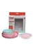 Kit Pratos com Ventosa Borboleta Pipa Kouii - Helô Imports